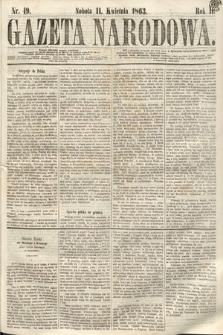 Gazeta Narodowa. 1863, nr 49