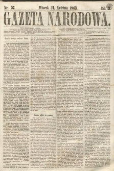 Gazeta Narodowa. 1863, nr 57
