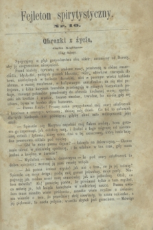 Fejleton Spirytystyczny. R.2, nr 10 (1870)