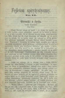 Fejleton Spirytystyczny. R.2, nr 11 (1870)