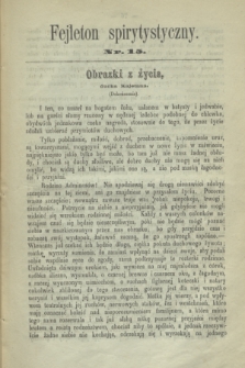 Fejleton Spirytystyczny. R.2, nr 15 (1870)