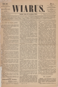 Wiarus. R.3, nr 5 (16 stycznia 1875)