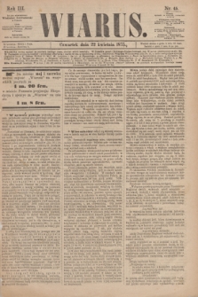 Wiarus. R.3, nr 45 (22 kwietnia 1875)