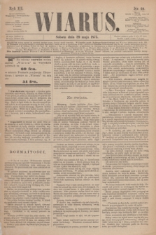 Wiarus. R.3, nr 60 (29 maja 1875)