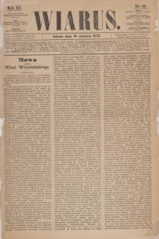 Wiarus. R.3, nr 69 (19 czerwca 1875)
