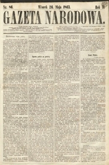 Gazeta Narodowa. 1863, nr 86