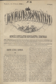 Tygodnik Mód i Nowości Dotyczących Gospodarstwa Domowego. 1862, № 35 (30 sierpnia)