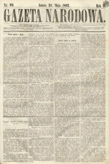Gazeta Narodowa. 1863, nr 90
