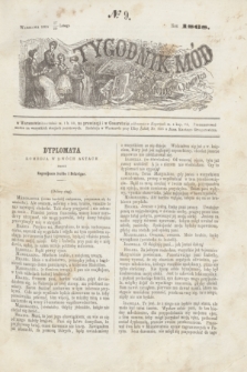 Tygodnik Mód i Nowości Dotyczących Gospodarstwa Domowego. 1868, № 9 (29 lutego) + dod. + wkładka