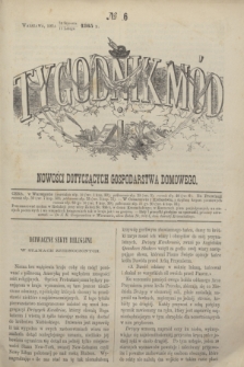 Tygodnik Mód i Nowości Dotyczących Gospodarstwa Domowego. 1865, № 6 (11 lutego) + dod. + wkładka