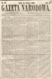 Gazeta Narodowa. 1863, nr 98