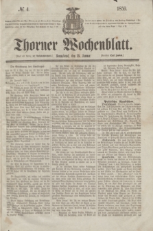 Thorner Wochenblatt. 1859, № 4 (15 Januar)