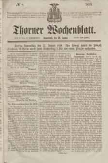 Thorner Wochenblatt. 1859, № 8 (29 Januar)