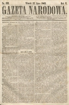 Gazeta Narodowa. 1863, nr 133