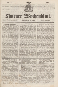 Thorner Wochenblatt. 1861, № 122 (12 October)