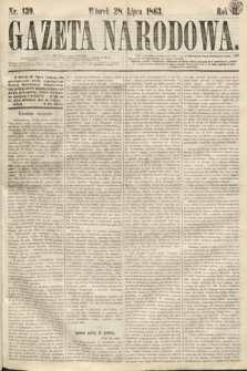 Gazeta Narodowa. 1863, nr 139