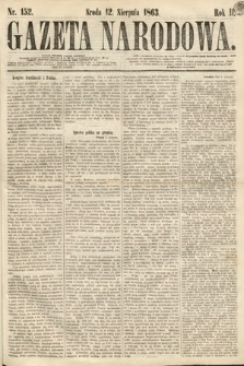 Gazeta Narodowa. 1863, nr 152