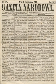 Gazeta Narodowa. 1863, nr 156