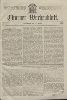 Thorner Wochenblatt. 1866, № 7 (13 Januar)