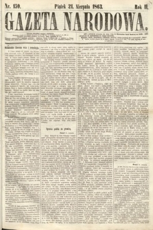 Gazeta Narodowa. 1863, nr 159