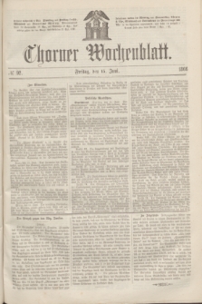 Thorner Wochenblatt. 1866, № 92 (15 Juni) + wkładka