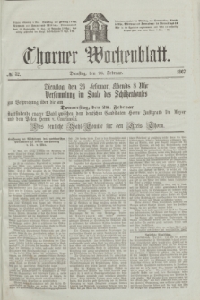 Thorner Wochenblatt. 1867, № 32 (26 Februar)