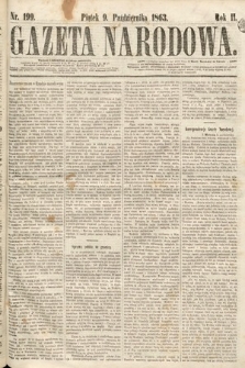 Gazeta Narodowa. 1863, nr 199