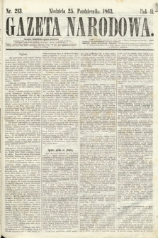 Gazeta Narodowa. 1863, nr 213