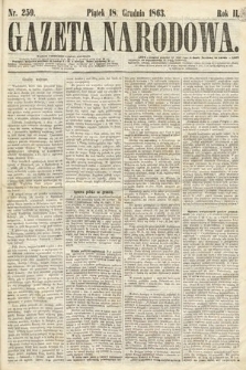Gazeta Narodowa. 1863, nr 259