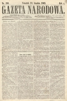 Gazeta Narodowa. 1863, nr 264