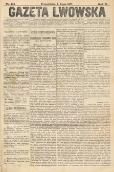 Gazeta Lwowska. 1887, nr 149