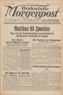 Ostdeutsche Morgenpost : erste oberschlesische Morgenzeitung. Jg.14, Nr. 4 (4 Januar 1932)