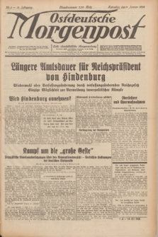 Ostdeutsche Morgenpost : erste oberschlesische Morgenzeitung. Jg.14, Nr. 6 (6 Januar 1932)