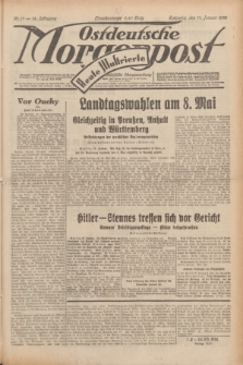 Ostdeutsche Morgenpost : erste oberschlesische Morgenzeitung. Jg.14, Nr. 17 (17 Januar 1932) + dod.