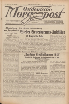 Ostdeutsche Morgenpost : erste oberschlesische Morgenzeitung. Jg.14, Nr. 24 (24 Januar 1932) + dod.