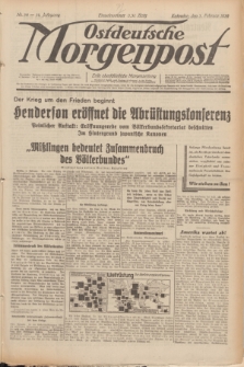 Ostdeutsche Morgenpost : erste oberschlesische Morgenzeitung. Jg.14, Nr. 34 (3 Februar 1932)