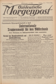 Ostdeutsche Morgenpost : erste oberschlesische Morgenzeitung. Jg.14, Nr. 37 (6 Februar 1932)