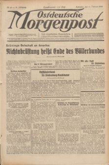 Ostdeutsche Morgenpost : erste oberschlesische Morgenzeitung. Jg.14, Nr. 46 (15 Februar 1932)
