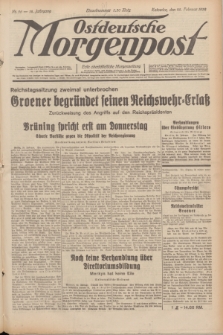 Ostdeutsche Morgenpost : erste oberschlesische Morgenzeitung. Jg.14, Nr. 56 (25 Februar 1932)