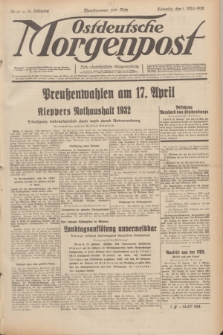 Ostdeutsche Morgenpost : erste oberschlesische Morgenzeitung. Jg.14, Nr. 61 (1 März 1932)