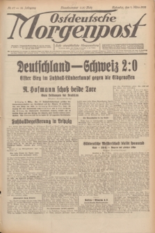 Ostdeutsche Morgenpost : erste oberschlesische Morgenzeitung. Jg.14, Nr. 67 (7 März 1932)