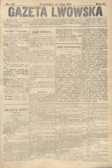Gazeta Lwowska. 1887, nr 167