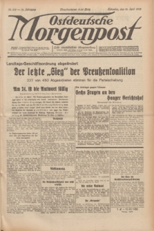 Ostdeutsche Morgenpost : erste oberschlesische Morgenzeitung. Jg.14, Nr. 102 (13 April 1932)