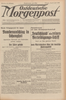 Ostdeutsche Morgenpost : erste oberschlesische Morgenzeitung. Jg.14, Nr. 119 (30 April 1932)