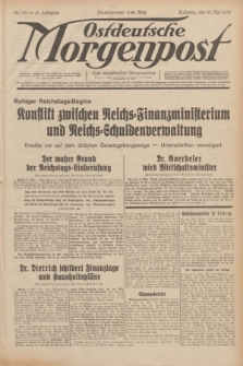 Ostdeutsche Morgenpost : erste oberschlesische Morgenzeitung. Jg.14, Nr. 129 (10 Mai 1932)