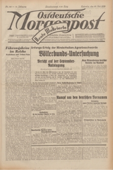 Ostdeutsche Morgenpost : erste oberschlesische Morgenzeitung. Jg.14, Nr. 140 (22 Mai 1932) + dod.