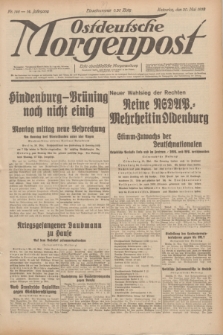 Ostdeutsche Morgenpost : erste oberschlesische Morgenzeitung. Jg.14, Nr. 148 (30 Mai 1932)