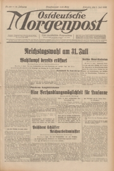 Ostdeutsche Morgenpost : erste oberschlesische Morgenzeitung. Jg.14, Nr. 156 (7 Juni 1932)