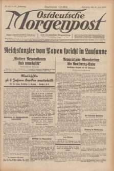 Ostdeutsche Morgenpost : erste oberschlesische Morgenzeitung. Jg.14, Nr. 167 (18 Juni 1932)