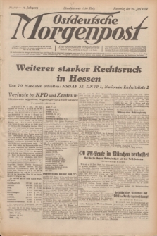 Ostdeutsche Morgenpost : erste oberschlesische Morgenzeitung. Jg.14, Nr. 169 (20 Juni 1932)